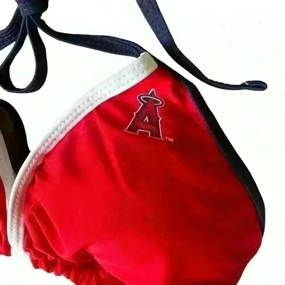 Los Angeles Angels of Anaheim MLB String Bikini Women’s Size Large NWT - Picture 2 of 6